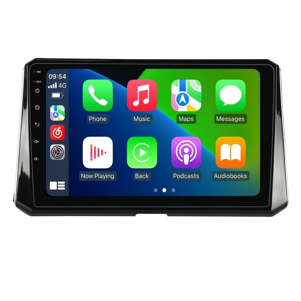 8+128GB 8Core Car Stereo Radio for Toyota Corolla 2018 2019 Upgrade Stereo Car GPS Navigation,9" IPS Touch Screen Head Unit with Car-Play & Android Auto/Rear View
