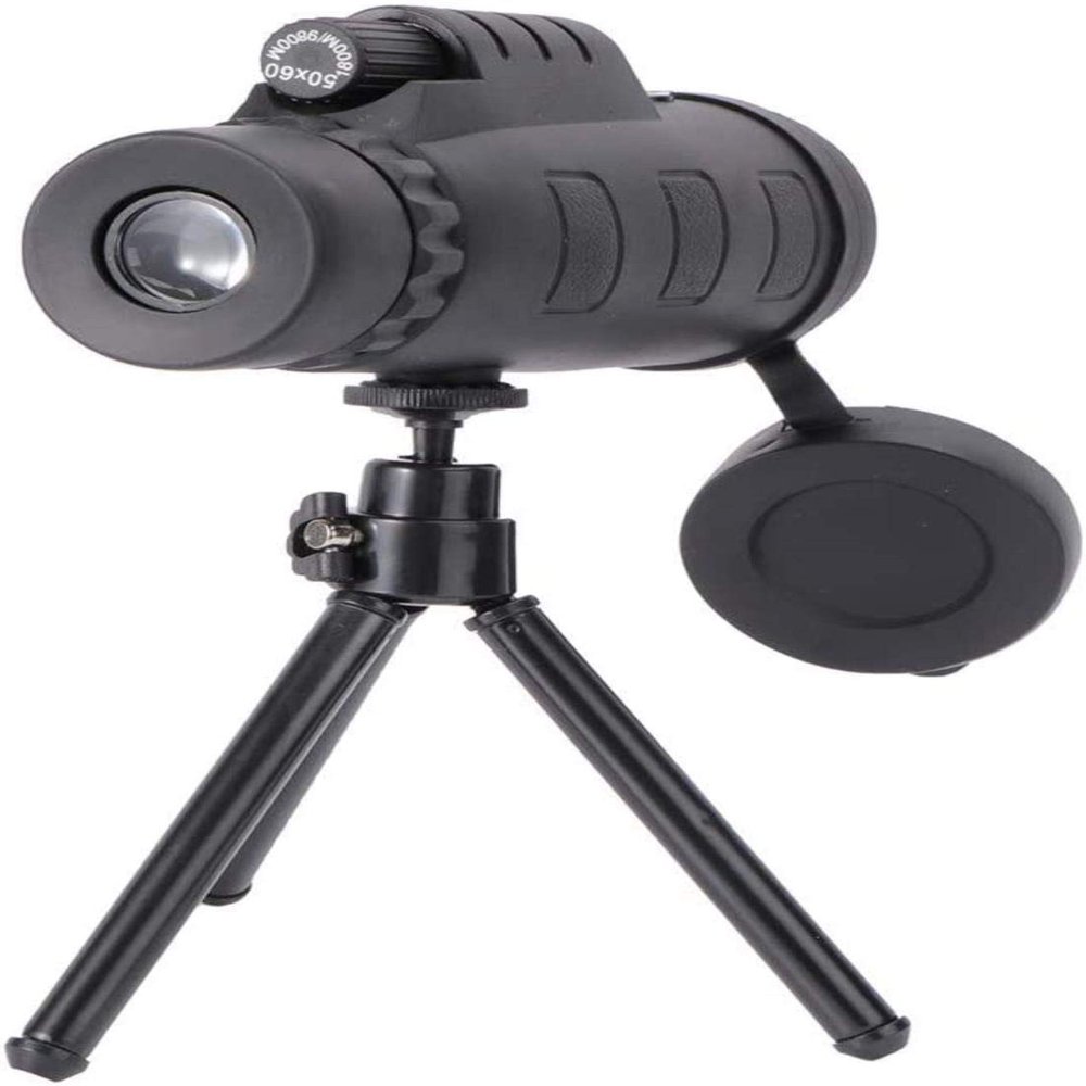 High Power Binoculars, Monocular ful Monocular 50x60 Hd Telescope Portable Monocular Binoculars with Phone Holder Tripod for indoor/outdoor