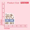 (3pcs) Funny Football Stickers  Love You to The End Zone and Back Sticker, Waterproof Vinyl Football Decal for Laptop, Tumbler, Water Bottle, Scrapbook, Phone  for Boys, Girls, Fans, 3" x 2.5" view 2