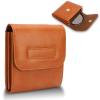 Pomya Lens Filter Pouch Case, Up to 100mm, 5 Pockets PU Leather Camera Lens Filter Storage Bag, & Water Hard Shell Carrying Case for Photography Circular Filter, Pomyage6f341mbw view 1