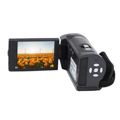 Asixxsix Video Camera Camcorder, Full HD 1080P Camcorder 16X Zoom Digital Video Camera with LED Fill Light, 14 inch Threaded Connector, 2.8 Inch Screen Vlogging Camera for Outdoor Travel