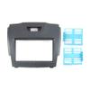 Liru 173 * 98mm Fascia Stereo Panel Bezel Trim Dash Frame Kit Black ABS for Isuzu Holden Colorado MU-X D-Max Car view 1