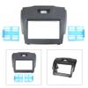 Liru 173 * 98mm Fascia Stereo Panel Bezel Trim Dash Frame Kit Black ABS for Isuzu Holden Colorado MU-X D-Max Car view 3