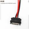 Beuiouer 7 Port USB 3.0 Hub 5Gbs 5.25inch CD-ROM Drive Bay CD ROM Front Panel for Computer Case+USB 3.0 19-pin Header to Type-A Male Cable Dual Chip PCI-E 1X PCI-E 16X, black&blue, 152753 view 3