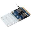 Beuiouer 2 SSD HDD for Laptop Dual Micro- SD SDHC SDXC TF to Mini PCIe Memory Card Reader MPCIe to 2 Mini-Sdcards Mini Pci-E Adapter view 2