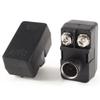 Beuiouer 2 x Push-On Antenna Matching Transformer 300/75 Ohm TV F Coax Adapter, Silver Tone,Black, 043468 view 4