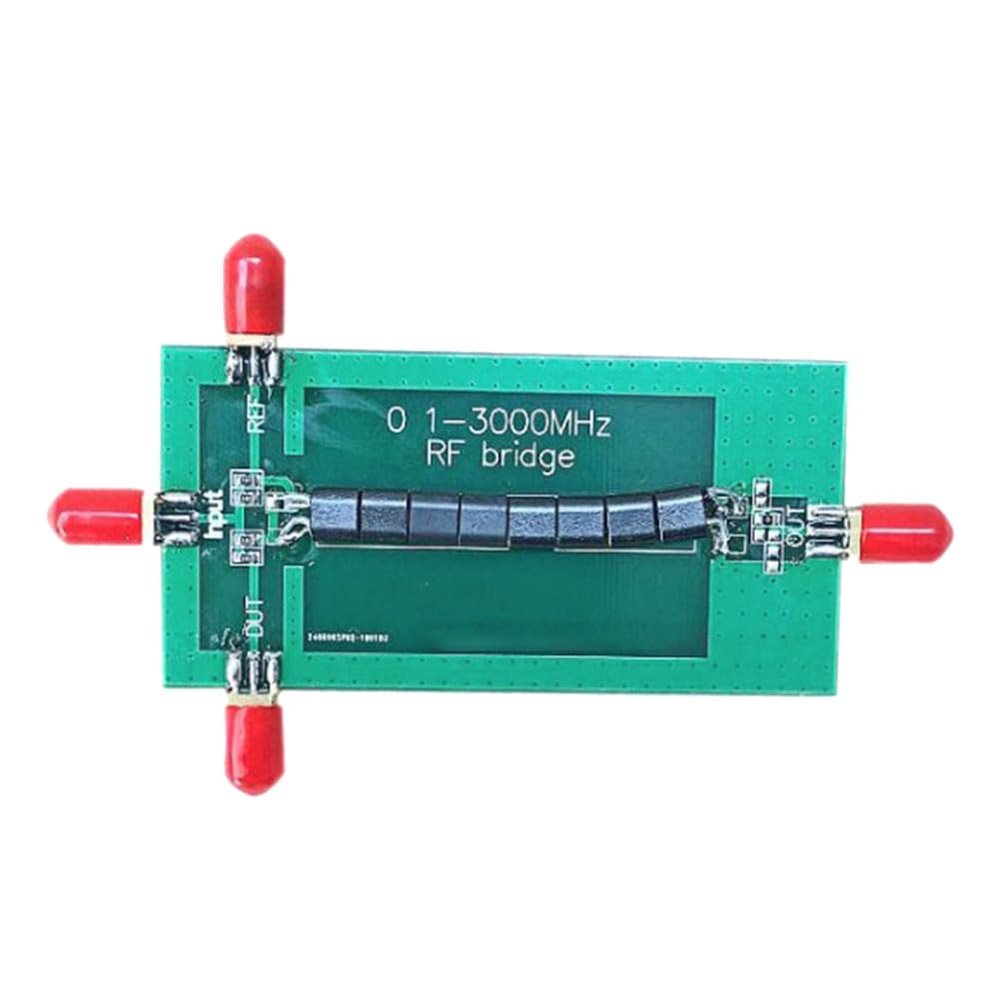 Beuiouer VSWR Bridge Engineering 0.1-3000MHz SWR Bridge Multi-Function Convenience VSWR Bridge Module Easy Install Easy to Use