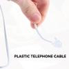 Beuiouer 6P2C RJ11 Male to Male Plug Telephone Line Cable Wire 5M view 3
