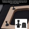 10 Pairs Speaker Grill, Snap Fastener Buckle, Dust Proof Sound Box Net Cover Frame Fixing Buttons for Small Speakers view 3
