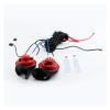 12V/24V car Speaker Wiring Harness with Double Snail Speaker Control Modified Explosion-Proof kit Speaker Wiring Harness(12V) view 2