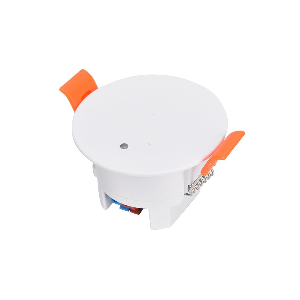Presence Sensor, WenzhiIoT Smart Motion Sensor WiFi 24GHz Radar MmWave Presence Sensor Movement Body Motion Sensor with Luminance/Distance Detection 110/220V Ceiling Mount Tuya Smart Life Home