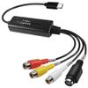 Beuiouer 1 Piece AV to USB C Converter 1 Channel AV NTSC PAL Video S Video/Composite to USB Converter, Black, 500411882 view 1