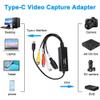 Beuiouer 1 Piece AV to USB C Converter 1 Channel AV NTSC PAL Video S Video/Composite to USB Converter, Black, 500411882 view 2