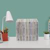 Beuiouer 4 Pcs Clear Acrylic CD Holder with Tackable CD DVD Display Rack CD Storage Rack Organizer Stand CD Tray Holds Easy to Use view 3