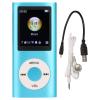 MP3 Player, Lossless Sound Slim 1.8 Inch LCD Screen Portable Music Player, Support 64G Memory Card Not Included, MP3 Player (Blue) view 1