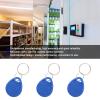 100 Pack Proximity Card Keys, Blue Keychains, Suitable for Access Control Systems, USBBattery Powered (ID Card) view 4