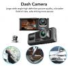 Dash Cam Front and Rear Inside, 1080P FHD Three Channels Dash Camera for Cars, WDR, G Sensor, Loop Recording, Parking Monitor, 24 Hours Recording view 3