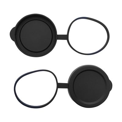 56mm Binocular/Monocular Objective Lens Caps Internal Diameter 66.5-69.7mm Rubber Cover Set Black
