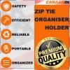 CANAANIN Zip Tie Holder Cable Tie Holder for Tool Belt Color-Coded view 2