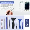 Beuiouer Professional Safe Opening Pry Tool Repair Kit with Non-Abrasive Anti-Static Tweezers, Plastic Pry bar, Etc (Pry Opening Kit Set1), blue, 168915 view 2