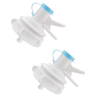 Beuiouer 2 Pack Water Dispenser Valve, Water Jug Dispenser Valve Water Jug Cap Bottle Spout Reusable Plastic Spigot Faucet
