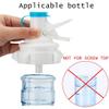 Beuiouer 2 Pack Water Dispenser Valve, Water Jug Dispenser Valve Water Jug Cap Bottle Spout Reusable Plastic Spigot Faucet view 2