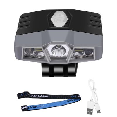 Beuiouer Ultra Bright Hands-Free Led Clip On Hat Light - Rechargeable 150 Lumens Spotlight Waterproof Cap Light Flashlight Light for Fishing Running Camping Cycling