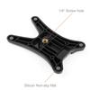 Beuiouer Camera Flash Stand Flash Speedlight Hot Shoe Mount Stand with 1/4inch Metal Tripod Thread for Flash Speedlight Speedlite 2 Pack, black, 184484A2 view 3