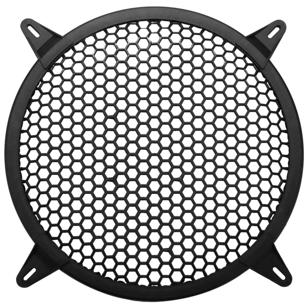 Beuiouer Subwoofer Grid Car Speaker Amplifier Grill Cover Mesh - 10 Inch, black, 161521