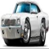 1970 Monte Carlo Wall Decal Vintage Cartoon Car 3ft Long Movable Stickers Vinyl Wall Stickers for Kids Room view 1