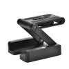 ZType Tilt Head Tripod Flexible Folding Head Tripod Top Universal 1/4in Screw Lightweight and Portable for DSLR Camera view 2