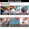 24x No Eggs Allergy Alert Sticker - Food Allergies Awareness Safety Decals No Fish / 500 view 4