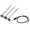 Beuiouer RJ9 4P4C Male Plug to 3.5mm Female Jack Headset Audio Phone Converter Adapter Extension Cable Wire Cord for / view 1