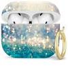Compatible with AirPod Pro 2nd/1st Generation Case Cover with Key Chain,Full Protective Shockproof Wireless Headphone Case for Airpod Pro 2023/2022/2019(Beautiful Shiny Light) view 1