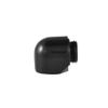 90 Degrees Elbow Fitting Adapter, 2Pcs G1/4 Male to Female Right Angle Connector for PC Water Cooling System (Internal and External Threads) view 1