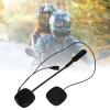 Motorcycle Helmet Headset, 5.0 HandsFree Stereo Helmet Headsets, Motorcycle Sports Headset with Microphone view 2