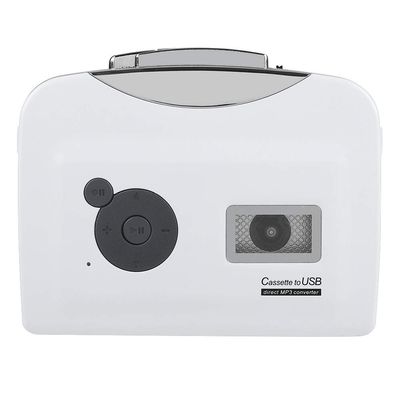 Zunate Cassette Converter,Portable Cassette Tape to Mp3 Converter USB Flash Drive Audio Music Player,Transfer Old Cassettes or Tapes to USB Flash Drive in Mp3 Format,Plug and Play,No