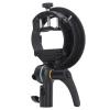 Flash Bracket Mount Round Head Flash Holder S2 V1 V860II TT350 AD400Pro AD200Pro Flexible Lighting Angles Photography Accessories Plastic Metal view 2