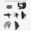 Flash Bracket Mount Round Head Flash Holder S2 V1 V860II TT350 AD400Pro AD200Pro Flexible Lighting Angles Photography Accessories Plastic Metal view 3