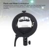Flash Bracket Mount Round Head Flash Holder S2 V1 V860II TT350 AD400Pro AD200Pro Flexible Lighting Angles Photography Accessories Plastic Metal view 4