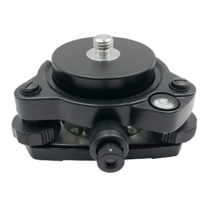 Beuiouer Tribrach with Optical Plummet&GPS Tribrach Adapter Carrier with 5/8InX11 Mount Rotate Screw for Total Station GPS GNSS B Easy Install, Black, 500406669A1