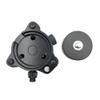Beuiouer Tribrach with Optical Plummet&GPS Tribrach Adapter Carrier with 5/8InX11 Mount Rotate Screw for Total Station GPS GNSS B Easy Install, Black, 500406669A1 view 2