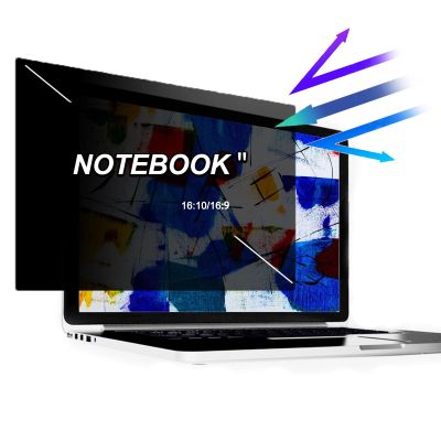 TYLGDSGS Laptop Privacy Screen Soft Matte/HD Film for Widescreen Laptop for Data Confidentiality,Anti Glare/Film Blue Light Notebook Filter.,Matte,14.1" W12.01*H7.48