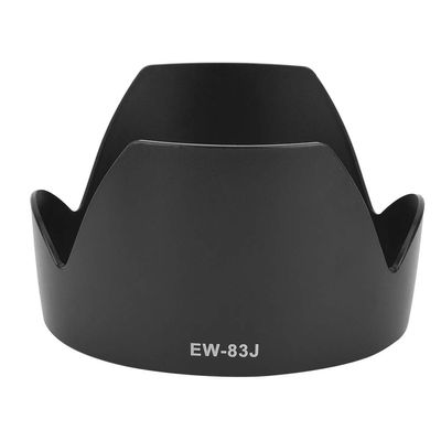 Len Hood,EW-83J ABS Mount Lens Hood Replacement for EFS 17-55mm F/2.8 is USM,Lens Hood Widely Used in Backlight Photography and Generally Used to Avoid