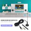 Dual Vertical TV Antenna, Indoor HD Antenna Europe and America for ATSC -T -2/ ISDB 50 Miles Range Amplifier Antenna, Stability TV Antenna view 2