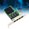 1000Mbps PCIE NIC Network Card, 4 RJ45 Ports PCI E Ethernet LAN Adapter for Realtek RTL8111H Chipset, PCIE Network Interface Card for Server for Linux for VMware view 2