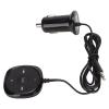 Car Kit, 5.0 Audio Receiver Handsfree Calling 5V 2.1A USB Charging Port for Cars with 3.5mm AUX Input for Car view 1
