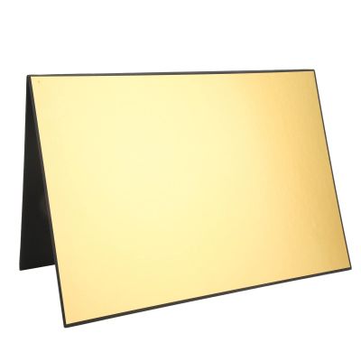 3 in 1 Folding Photography Reflector Cardboard, A3 Size 3 Colors 180 Degrees Studio Light Diffuser Board for Still Life, Food Photo Thicken Light Reflector Cardboard