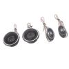 Zunate 2pcs Dome Tweeter, 150W 4 Ohm Built in Capacitors Car Loudspeaker with Base, Pair Tweeters for Car Audio Systems Black view 4