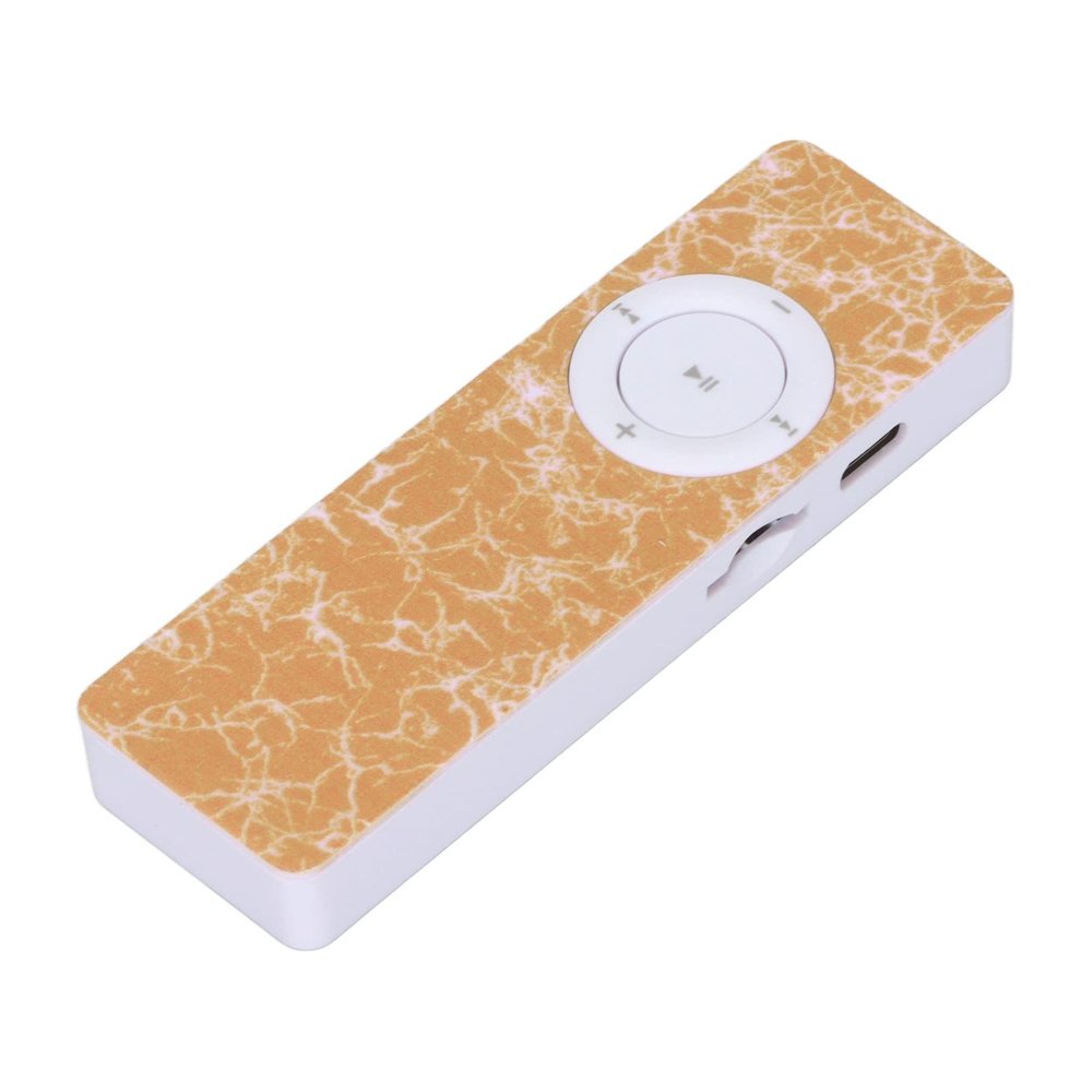 Zunate MP3 Player, School Kids Portable HiFi Lossless Sound MP3 Music Player Support Up to 64GB Memory Card for Sports Running Super Light (e)